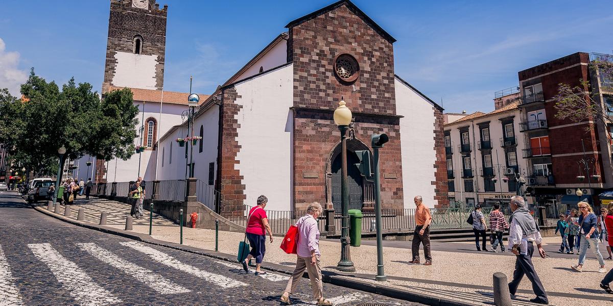 Centro histórico de Funchal (Divulgação / Turismo da Madeira)