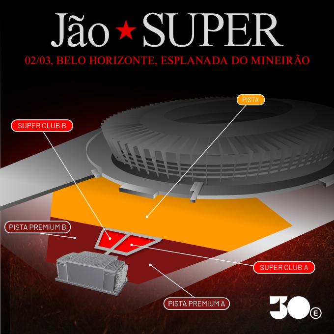 Superturnê do Jão em BH. (Divulgação)