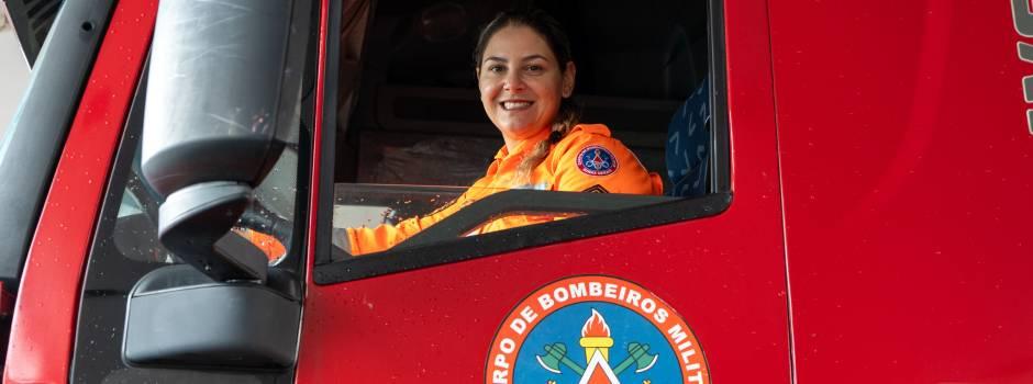 Sargento Lívia Christina (Bombeiros/Divulgação)