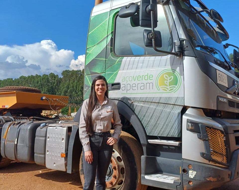 Gerente executiva de Logística e Processos Administrativos da BioEnergia, Rhayssa Lawanna (Elvira Nascimento/Divulgação)