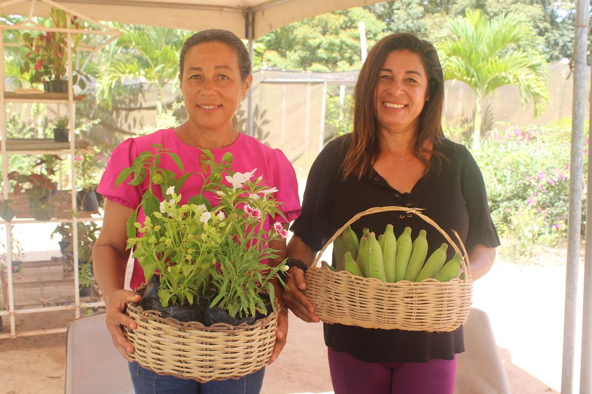 As irmãs Maria das Flores e Maria de Lourdes (Divulgação)