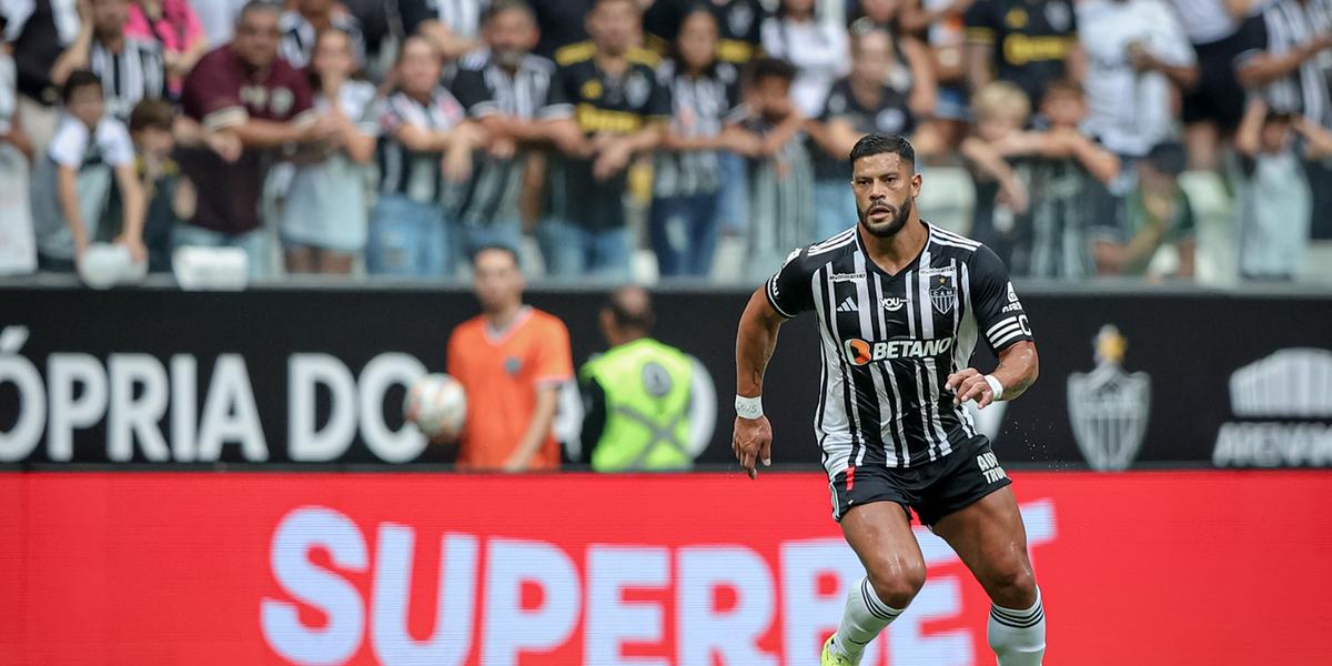 Hulk marcou o 100° gol com a camisa do Galo (Pedro Souza/ Atlético)