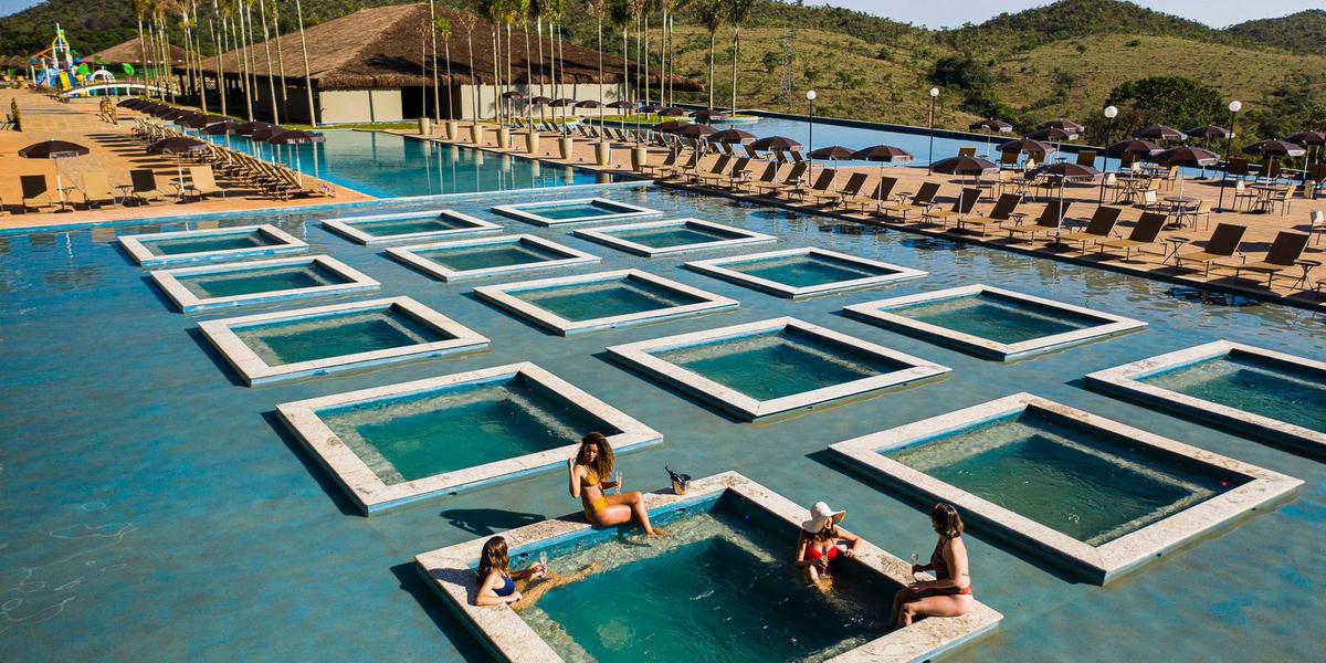 Tauá Resort Alexânia, em Goiás, é um mundo de resort bem no coração do cerrado, pertinho de Brasília e Goiânia (Divulgação / Tauá Resort)