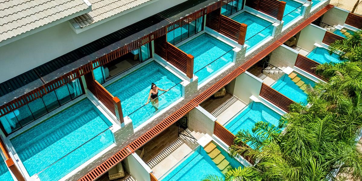 Hóspedes da Pousada Arte da Natureza podem desfrutar de uma variedade de atividades aquáticas nas suas piscinas e hidromassagens (Foto/ Diego Cardoso)