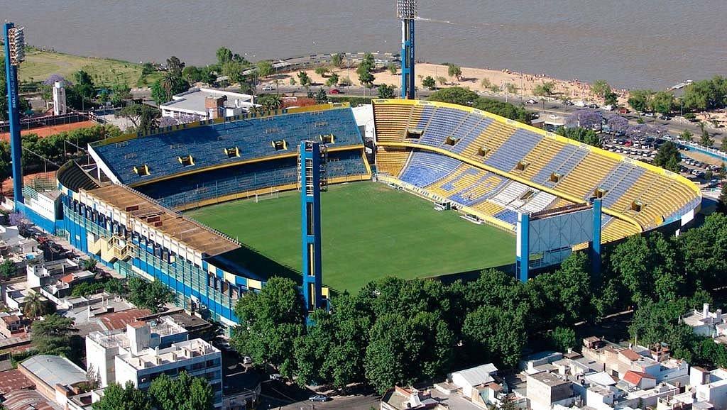 Galo enfrenta o Rosário Central, no Gigante de Arroyito, na Argentina, no dia 7 de maio ()