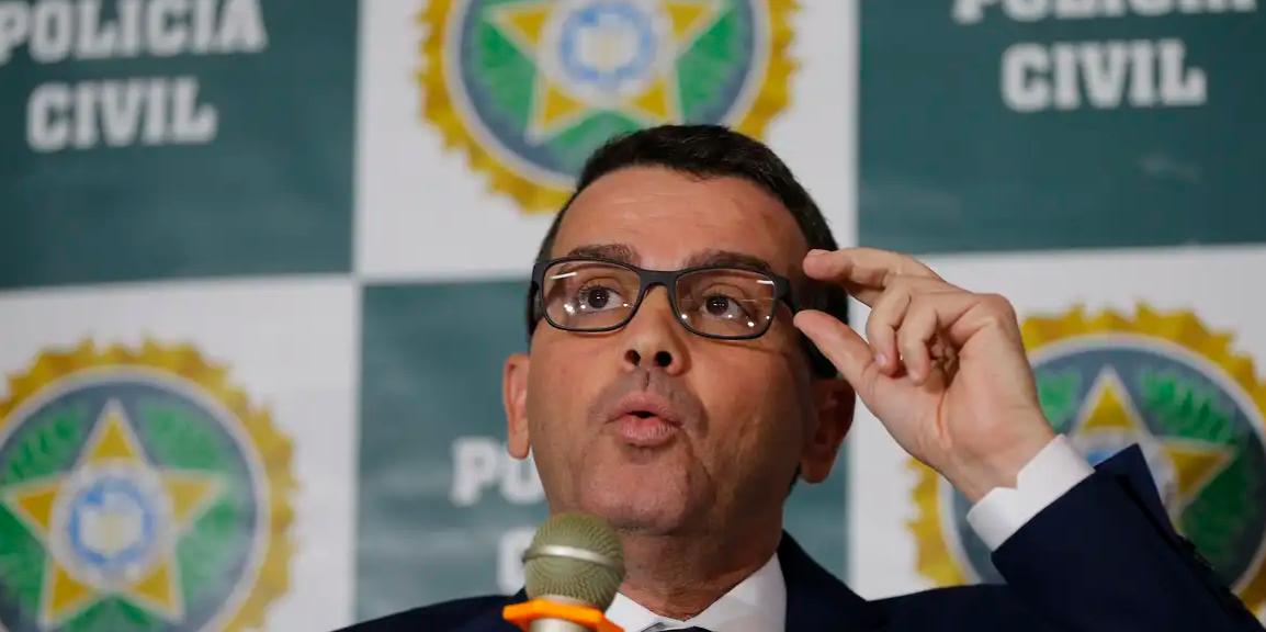 Inquérito mostra que o chefe da Polícia Civil, Rivaldo Barbosa, estava preocupado com a possibilidade de federalização do caso (Fernando Frazão / Agência Brasil)