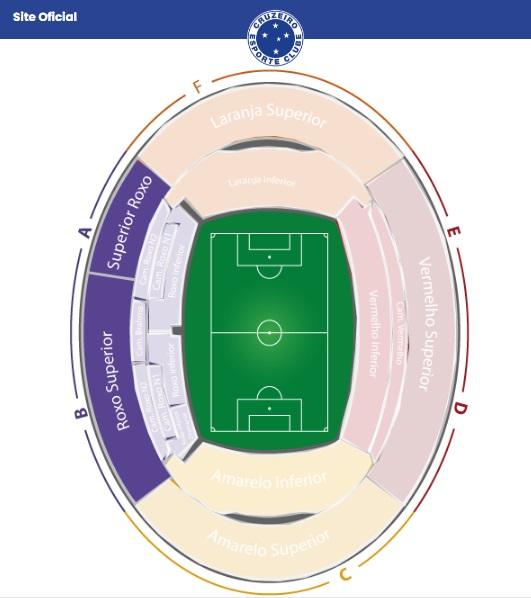 Torcida celeste esgota setores para final do Mineiro (Reprodução / Site Cruzeiro)