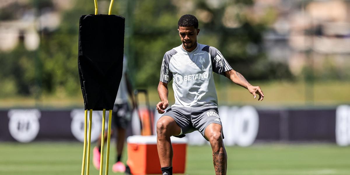 Robert foi anunciado pelo Atlético na última quarta-feira (27) (Pedro Souza/ Atlético)