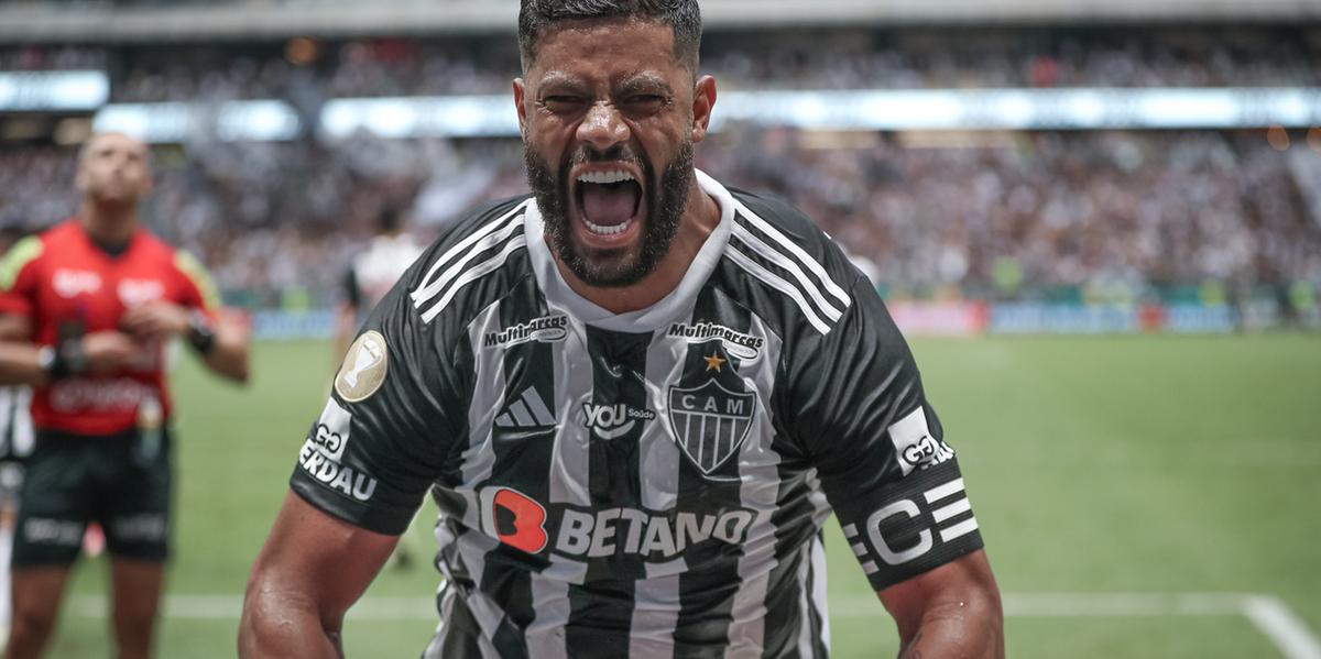 Hulk é o maior artilheiro do Atlético na Libertadores, com 15 gols marcados (Pedro Souza/ Atlético)