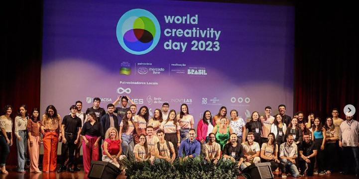  (World Creativity Day / Instagram / Reprodução)