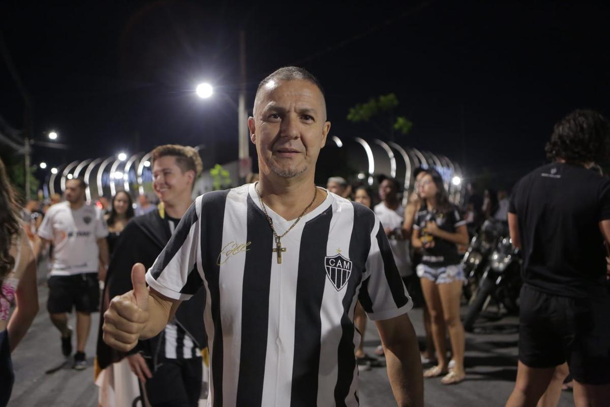 Ronnie Duarte, atleticano de 52 anos (Fernando Michel/ Hoje em Dia)