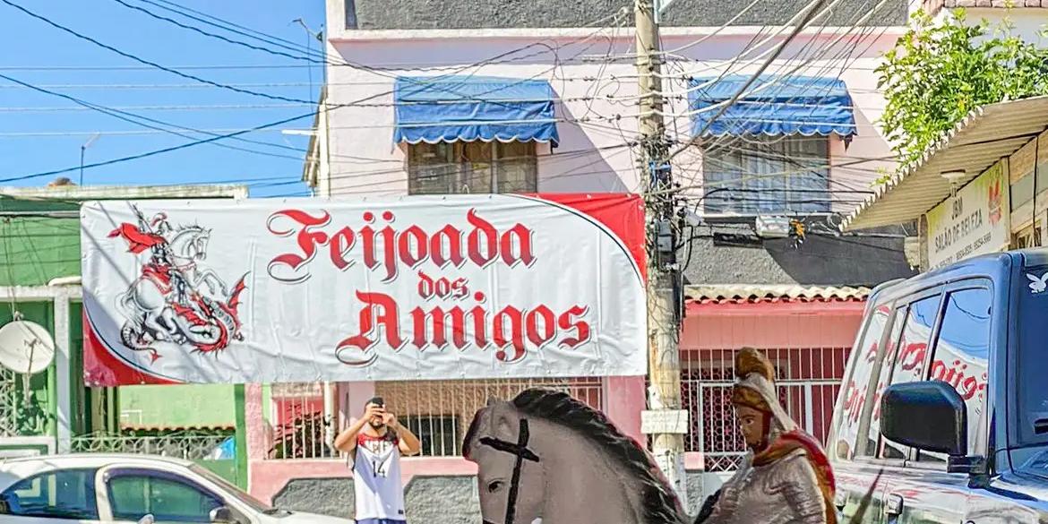 Devotos de São Jorge e Ogum celebram 23 de abril (Caio Miguel/Acervo pessoal)