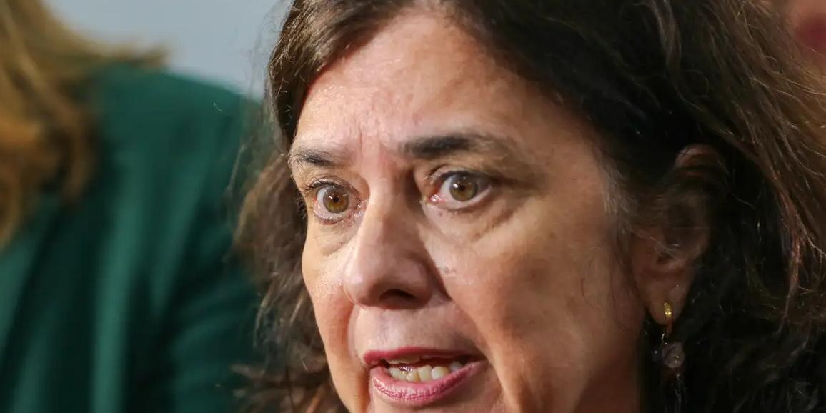 A ministra da Saúde, Nísia Trindade (Fábio Rodrigues)