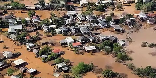 Ao menos 21 pessoas estão desaparecidas e mais de 44,6 mil pessoas já foram afetadas em todo o estado (Marinha do Brasil/Rio Grande do Sul)