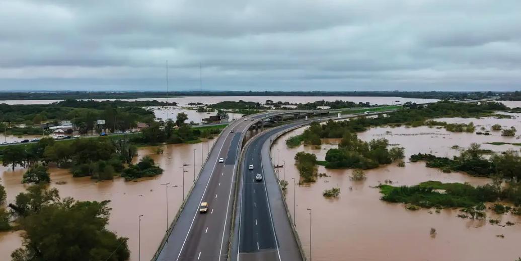 Nesta sexta-feira (3), Porto Alegre contabiliza 450 pessoas desabrigadas (Concresul / Divulgação)