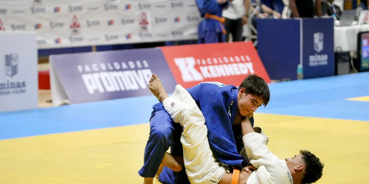 Competição ocorre no ginásio principal do Minas Tênis (Maurício Vieira/Hoje em Dia)