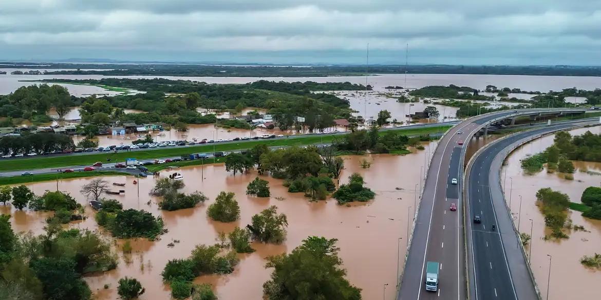 Alagamentos no Rio Grande do Sul (Concresul/Divulgação)