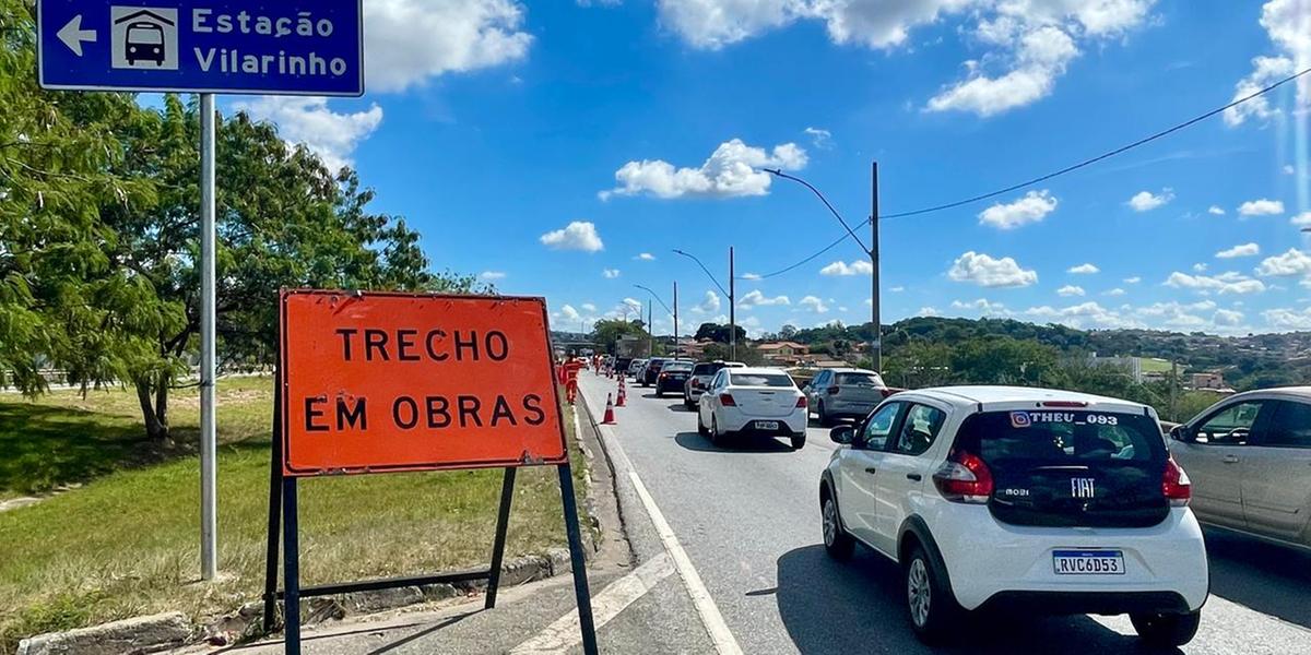 Congestionamento no sentido Confins, nesta quinta. (Valéria Marques/Hoje em Dia)