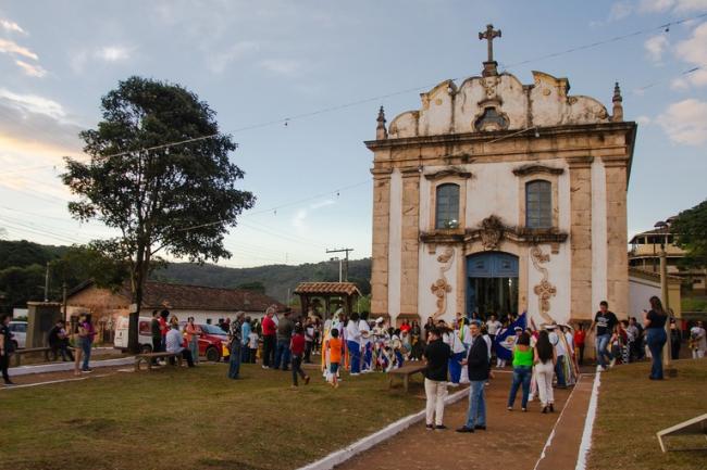 Após a entrega da peça foi celebrada uma missa na Paróquia de Nossa Senhora Mãe da Igreja (Camila Soares e Alex Lanza / MPMG)