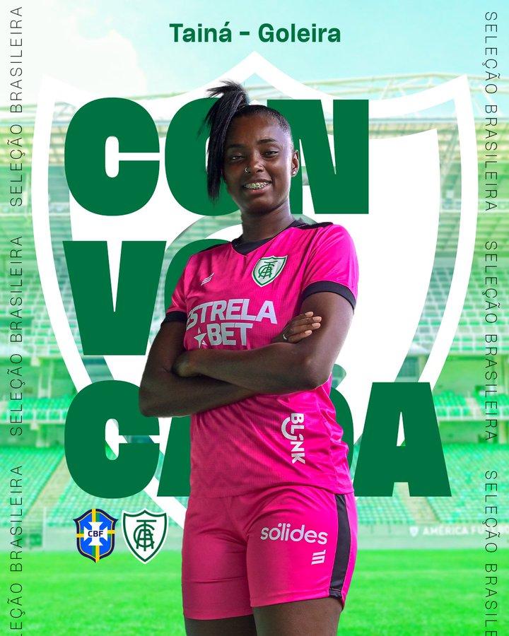 Tainá é convocada para a Seleção Brasileira (Divulgação/ América)