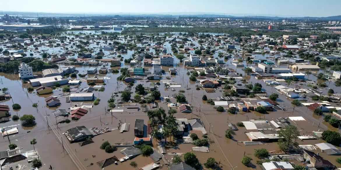 No total, 468 municípios já foram afetados pelo desastre climático (Gustavo Mansur/ Palácio Piratini)