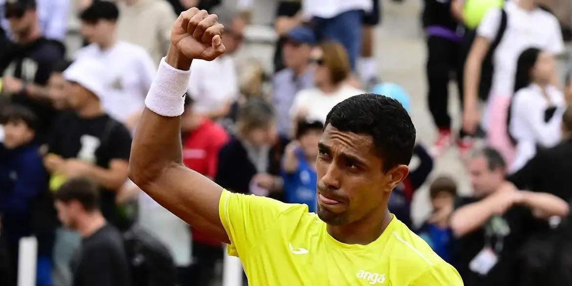 Thiago Monteiro avança às oitavas do Masters 1000 de Roma (Reprodução Instagram/@thiagomonteiro94)