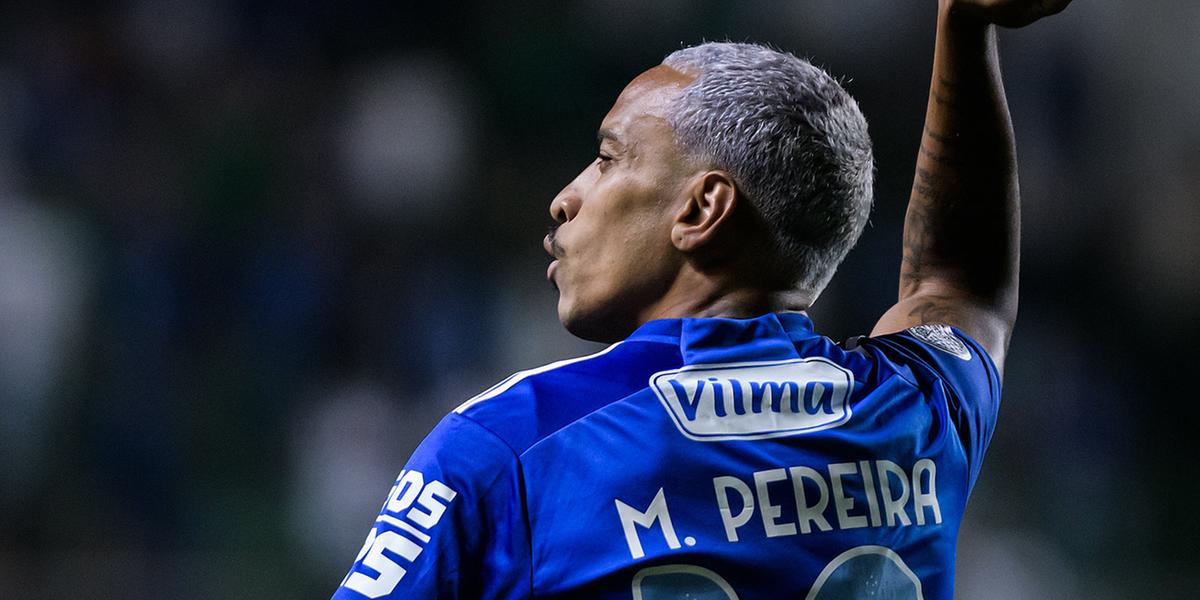 Pereira chega a artilharia do Cruzeiro com cinco gols (Gustavo Aleixo / Cruzeiro)