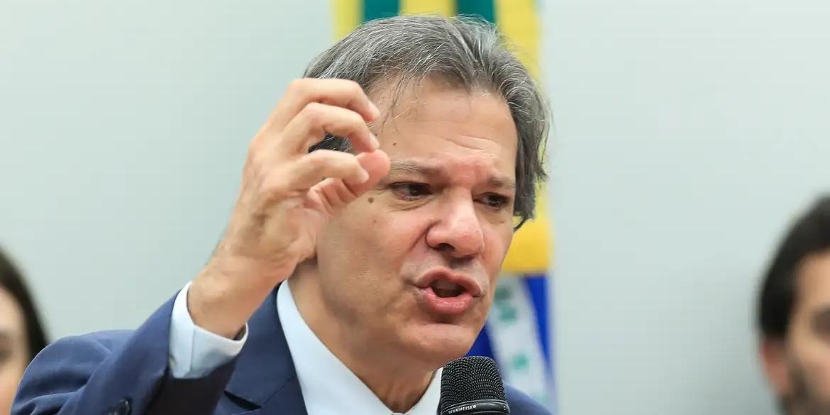 Haddad lembrou que a meta é inflação em 2025 chegar a apenas 3% (Lula Marques/Agência Brasil)