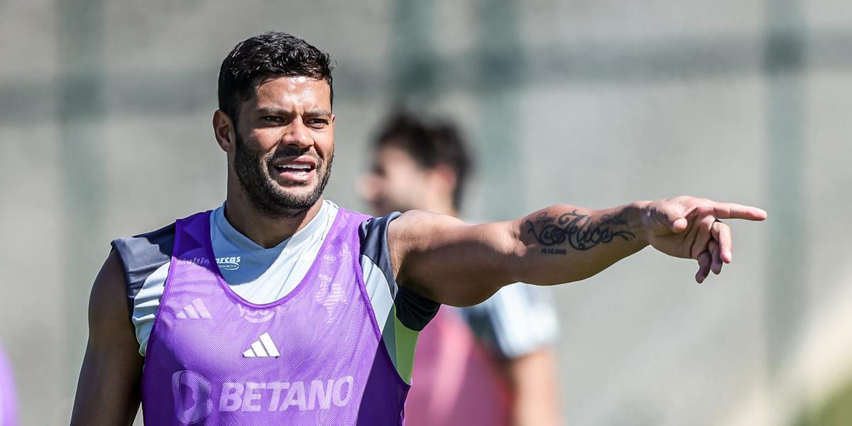Hulk ficou de fora do jogo contra o Sport para resolver assuntos particulares (Pedro Souza/ Atlético)