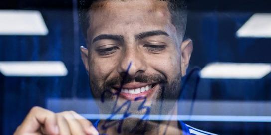 João Marcelo assinou contrato com o Cruzeiro até dezembro de 2028 (Reprodução/ Cruzeiro)