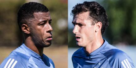 Cruzeiro perde atacantes Arthur Gomes e Juan Dinenno (Montagem / Foto: Gustavo Aleixo - Cruzeiro)