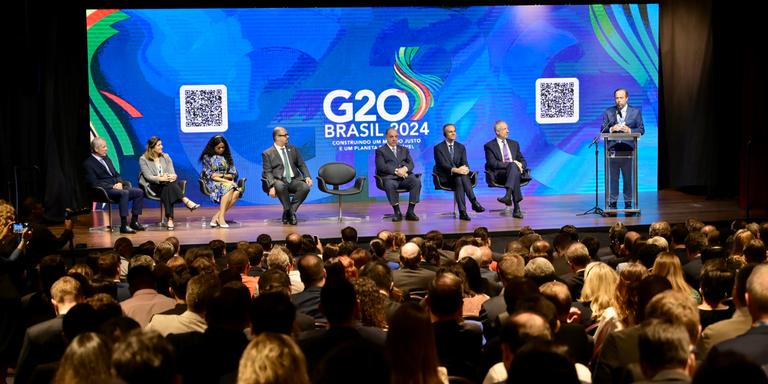 Mineiro Alexandre Silveira abre reunião do G20 focado na discussão da dimensão social da transição energética (Ricardo Botelho/MME)