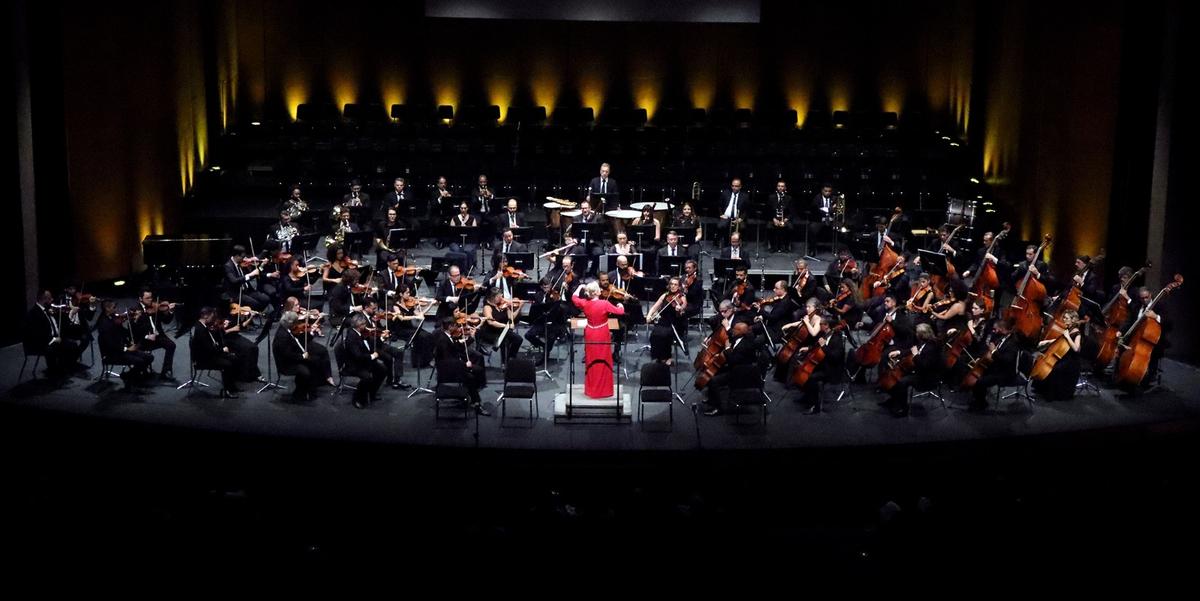 Orquestra Sinfônica vai se apresentar com Coral Lírico de Minas e solistas do brasil, da Colômbia e do Chile (Paulo Lacerda)