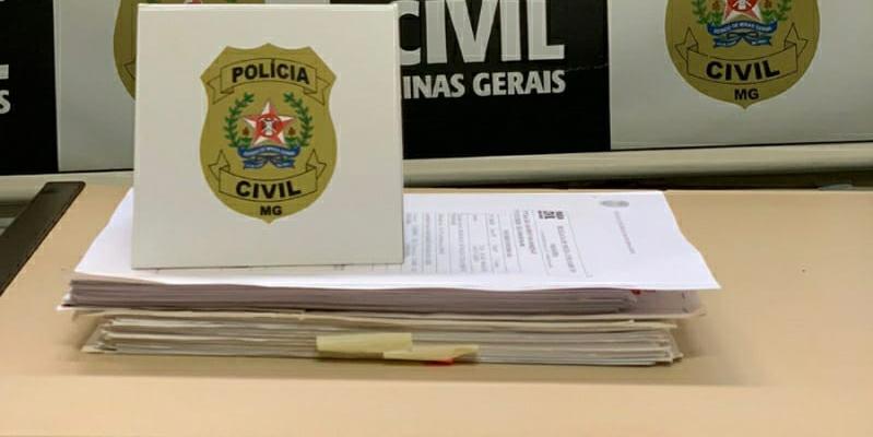 Inquérito policial foi encaminhado ao Poder Judiciário (Divulgação / PCMG)