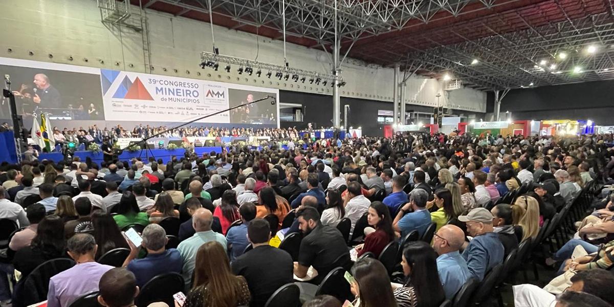 Abertura do 39º Congresso Mineiro de Município (Valéria Marques/Hoje em Dia)