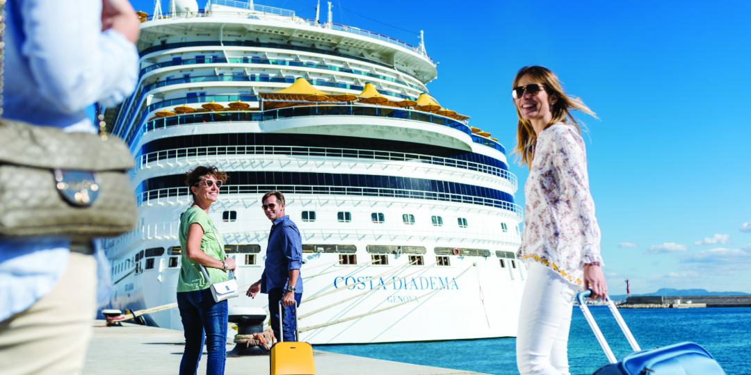 Costa Diadema será o maior navio de cruzeiros da história a embarcar hóspedes a partir do porto de Itajaí (Divulgação / Costa Cruzeiros)
