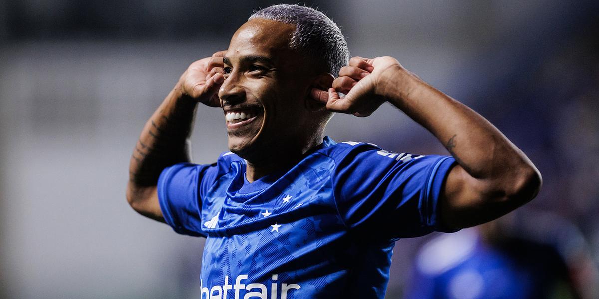 Matheus Pereira chega ao sétimo jogo no Cruzeiro, pelo Brasileirão (Gustavo Aleixo/Cruzeiro)