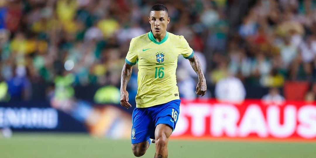 Arana jogará a Copa América com a camisa 16 do Brasil (Reprodução Instagram Guilherme Arana / Foto: Rafael Ribeiro /CBF)