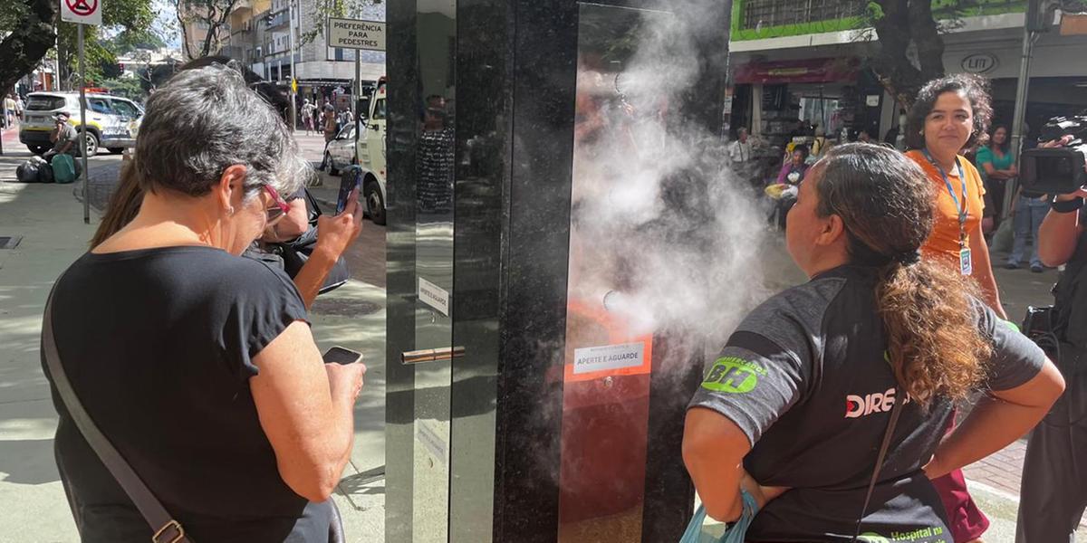 BH tem 'oásis urbano' em pleno hipercentro, na região da Praça Sete (Fernando Michel/HOJE EM DIA)