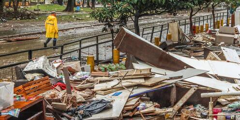 O Norte e o Centro-Oeste foram as regiões que mais contribuíram para aumentar a quantidade de despejos, aponta ABREMA (Rafa Neddemeyer/Agência Brasil)