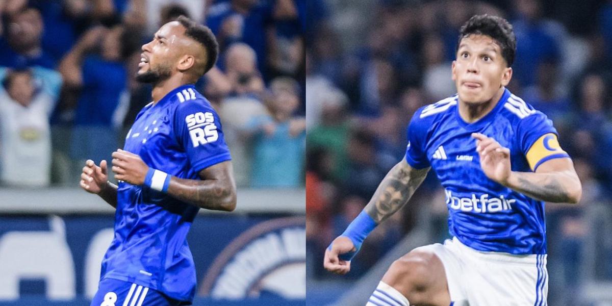  (Montagem: Gustavo Aleixo/ Cruzeiro)