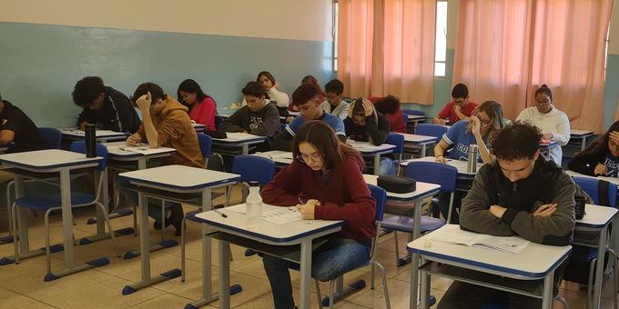 Educação divulga resultado de simulado do Enem inédito na rede estadual (SEE-MG / Divulgação)