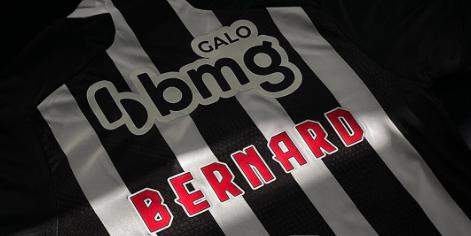 Bernard utilizará a camisa 20 no Atlético (Reprodução/ Atlético)