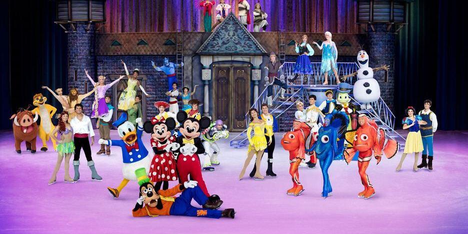 Este ano, os personagens apresentam o espetáculo "Embarque na Magia" (Divulgação / Disney on Ice)