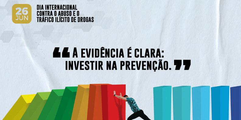 "O único controle que qualquer pessoa tem sobre a droga é o de não experimentá-la" (Divulgação/PCMG)