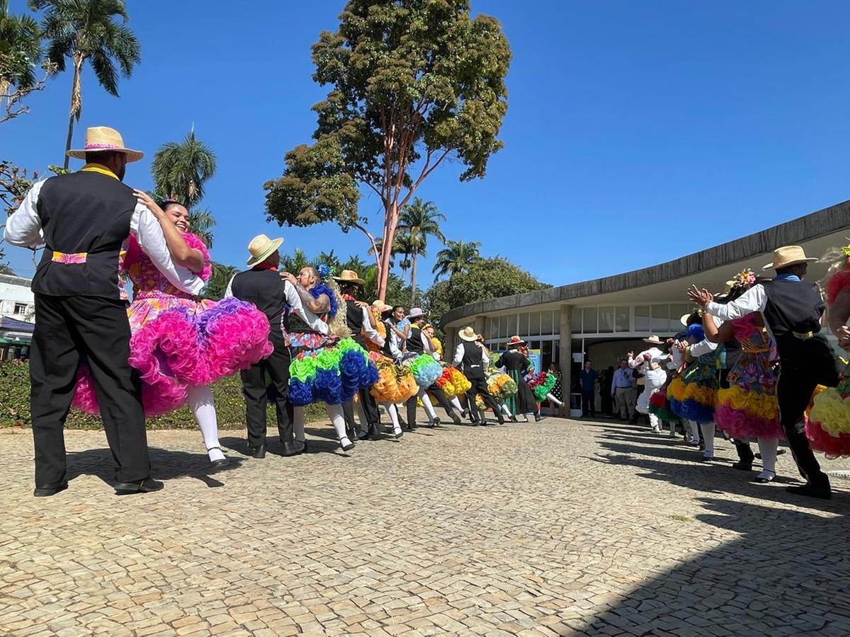 Apresentação oficial do 45º Arraial de Belo Horizonte foi na Pampulha, nesta quinta-feira (27) (Valéria Marques / Hoje em Dia)