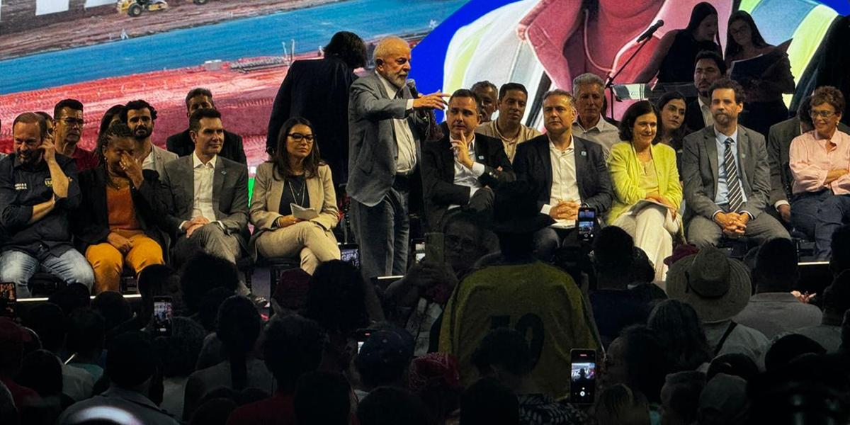 Presidente participou de agenda política na Grande BH (Pedro Melo / Hoje em Dia)