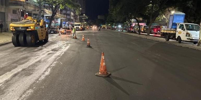 O trecho das avenidas Carlos Luz e Oscar Paschoal, que também estavam passando por obras, já estão liberados  ao tráfego de veículos (Divulgação / PBH)