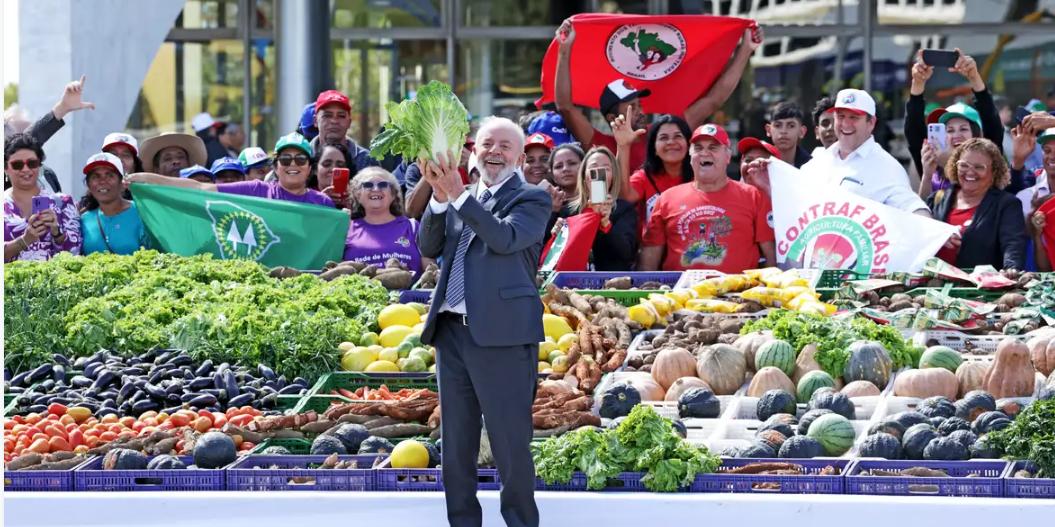 Lula lançou, nesta quarta-feira (3), o Plano Safra da Agricultura Familiar 2024/2025, com R$ 76 bilhões destinados ao crédito rural no âmbito do Pronaf (Antônio Cruz / Agência Brasil)