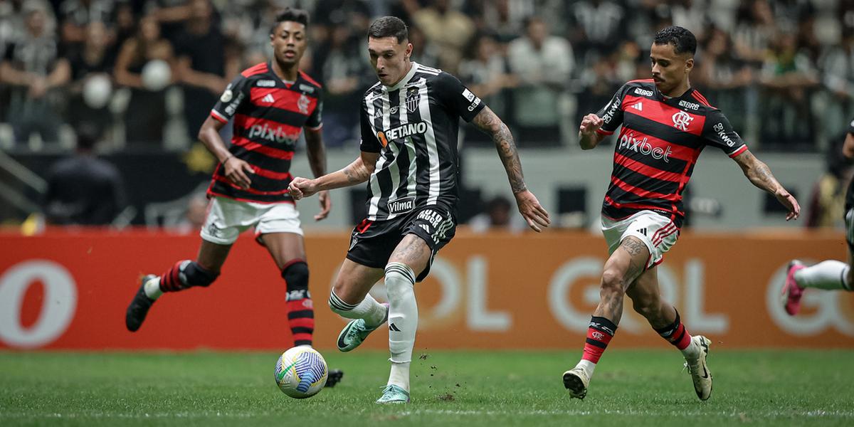 Galo é derrotado pelo Flamengo por 4 a 2 na Arena MRV (Pedro Souza / Atlético)